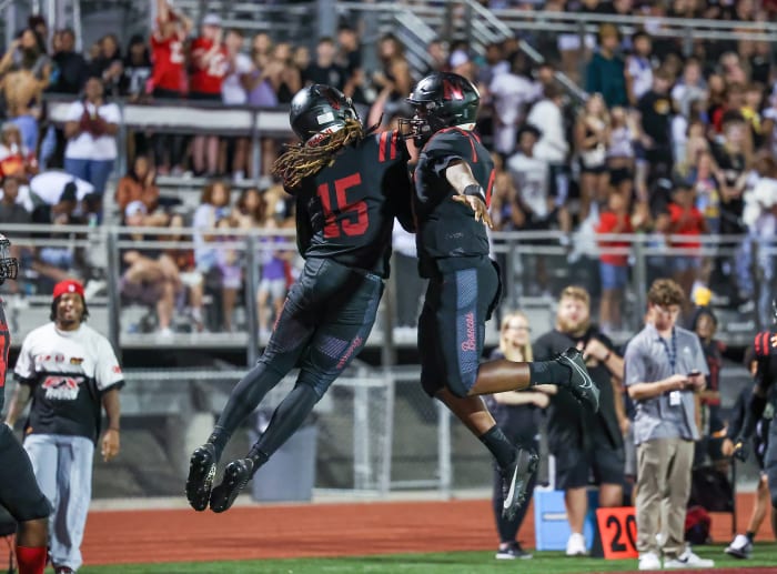 Raymore-Peculiar at Lee's Summit North Missouri football 9-29-23 David Smith 23784